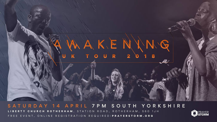 Awakening Tour 2018 at Liberty Church, Rotherham